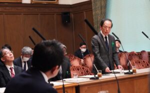 【国会 ４/９】　植田日銀総裁へ問う　～政策転換 ETF処理 金利引き上げ CBDC～